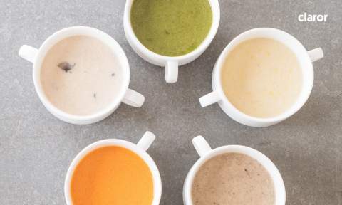 6 recetas de sopas y cremas energéticas y saludables