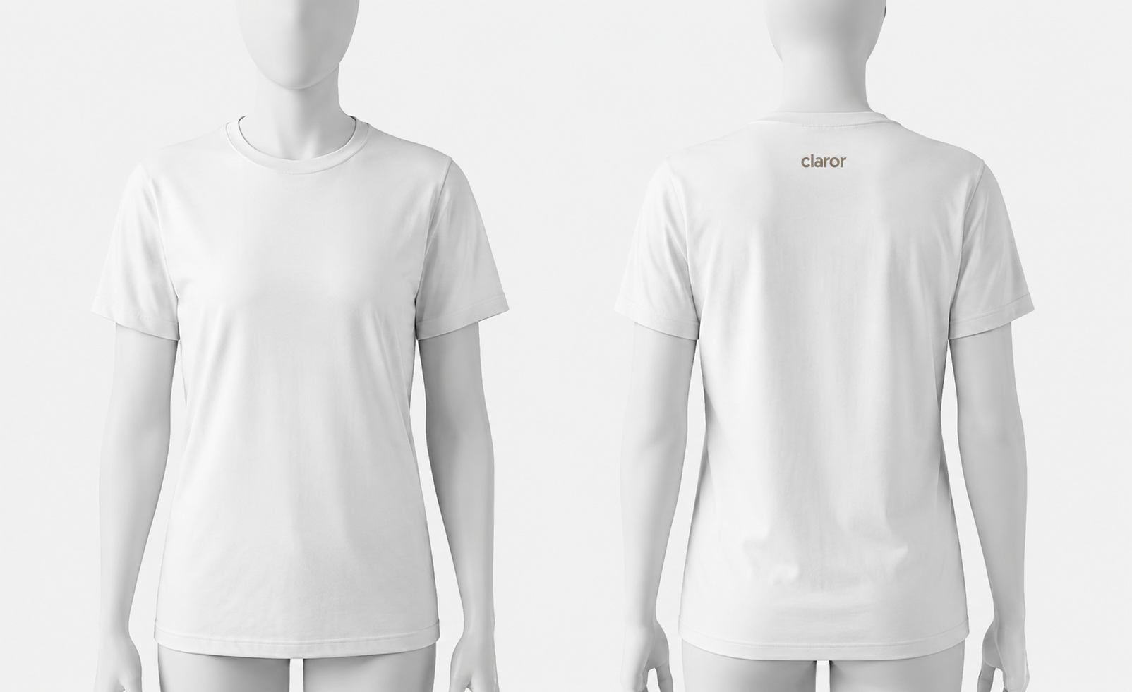Samarreta relaxed fit blanca Claror