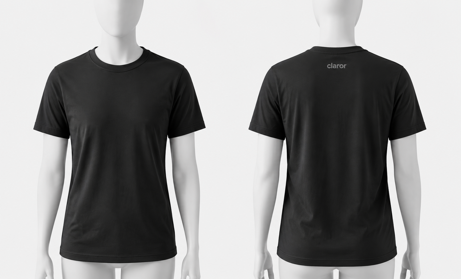 Samarreta relaxed fit negra Claror