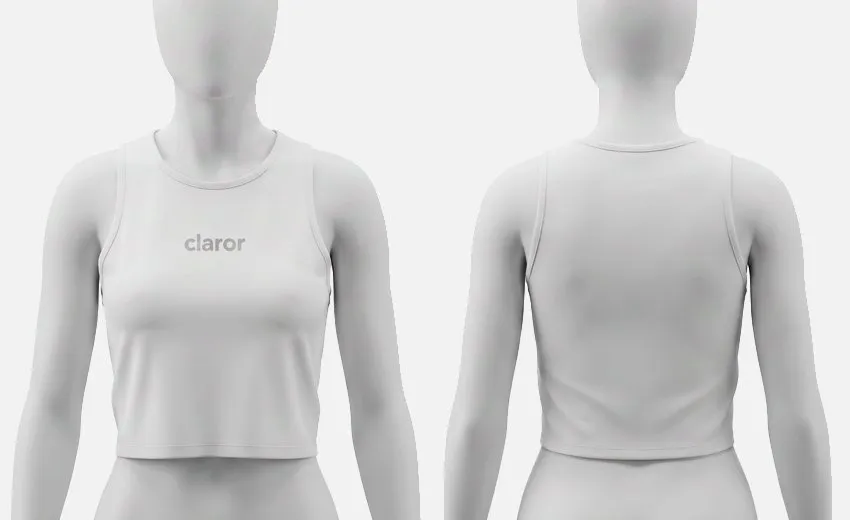 Top blanc Claror