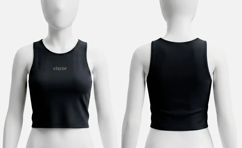 Top negre Claror